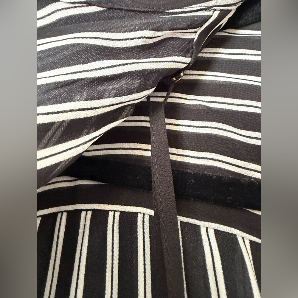 NWOT Michael Kors silk blend striped maxi dress - Picture 14 of 16